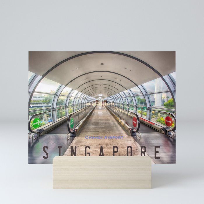 Singapore, Changi Airport Mini Art Print