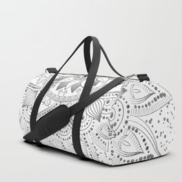  Elegant rose gold mandala confetti design Duffle Bag