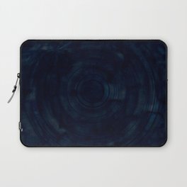 Dark Blue Circle Laptop Sleeve