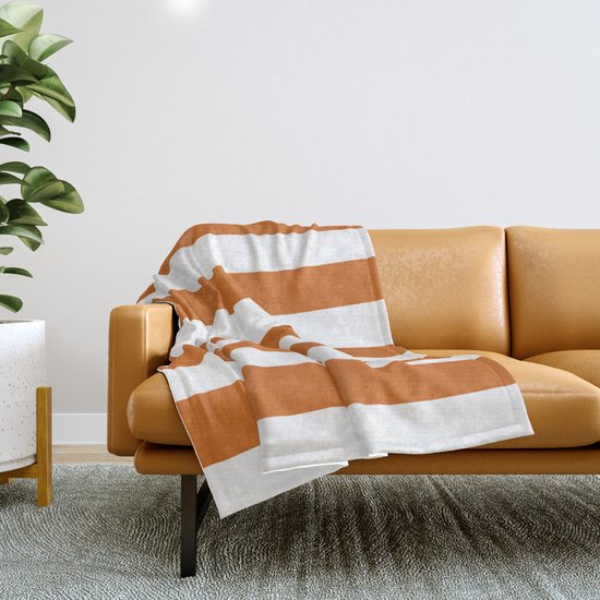 Cinnamon Citation Needed Solid Color White Stripes Pattern Throw Blanket By Makeitcolorful Society6 Cinnamon Citation Needed Solid Color White Stripes Pattern Throw Blanket By Makeitcolorful Society6