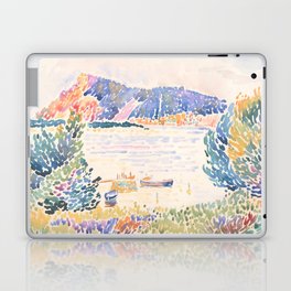 Cap Nègre by Henri-Edmond Cross 1909 French Cottage Mountain Country and Farmhouse Aesthetic Laptop Skin