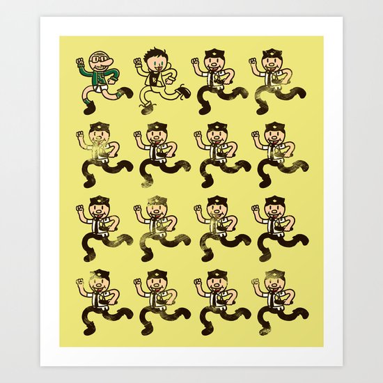 Breaking Rules Art Print