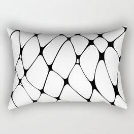 Abstract bubble pattern 1 Rectangular Pillow