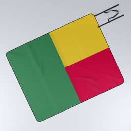 Benin flag emblem Picnic Blanket