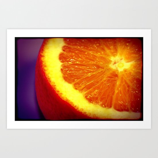 Orange Art Print