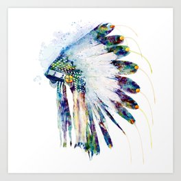 Headdress Art Prints For Any Decor Style Society6