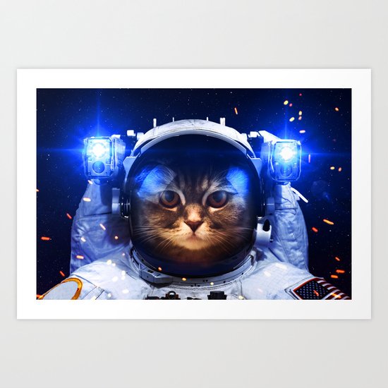 Cat Art Print