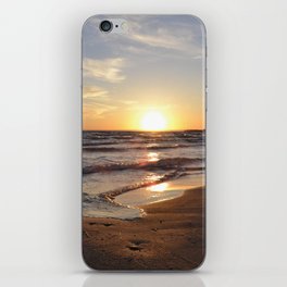 Sunset By The Beach iPhone Skin