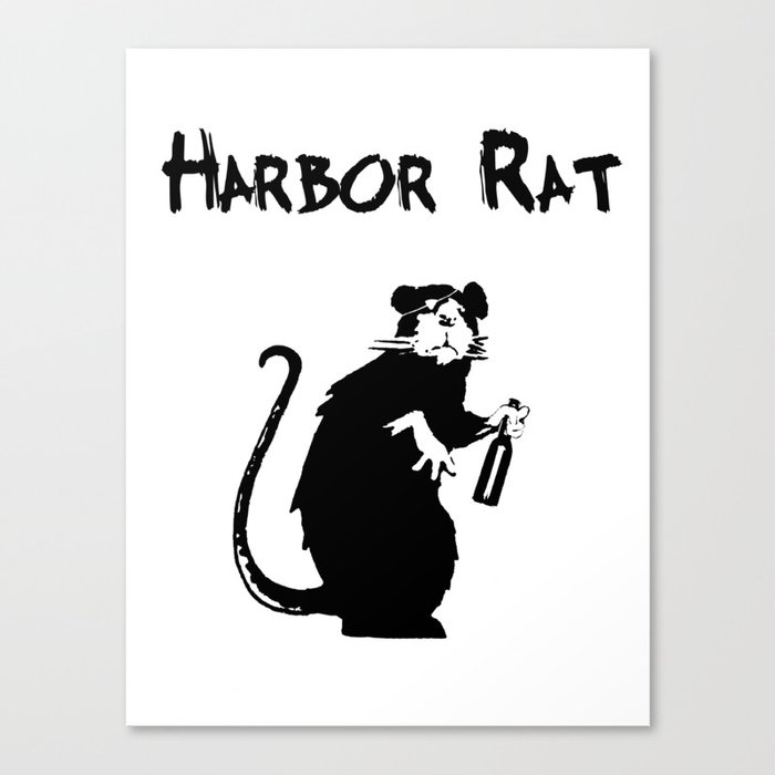 Harbor Rat Canvas Print