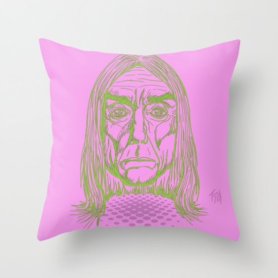 "Ready to Die" by Tim Lukowiak Throw Pillow