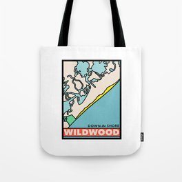 Down the Shore — Wildwood Tote Bag