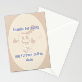 Forever Coffee Date Stationery Card