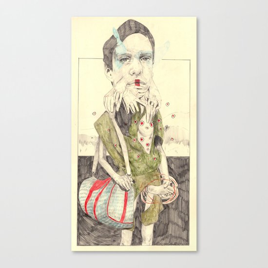 Figure(2) Canvas Print