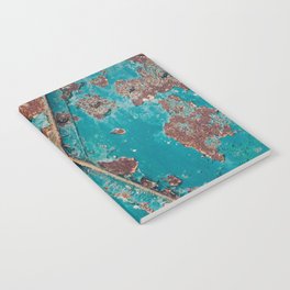 Teal and Rust Notebook