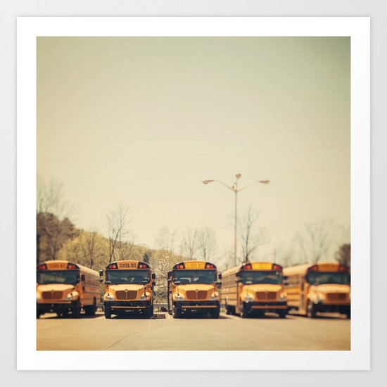 School Days Art Print