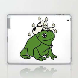 Frog With A Cowboy Hat Laptop & iPad Skin