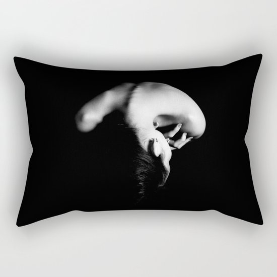 Black Beauty Rectangular Pillow