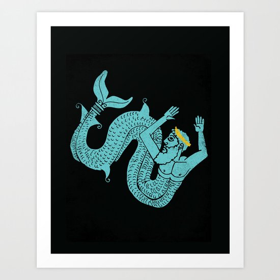 Poseidon Art Print