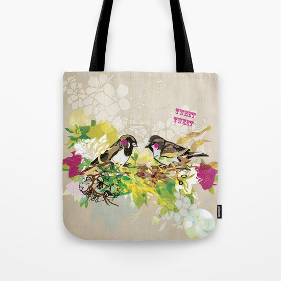 Tweet Tweet Tote Bag