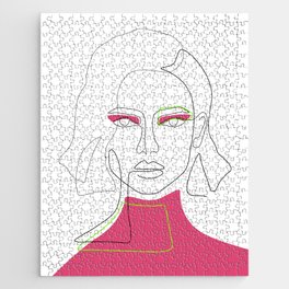 Chic Pink Jigsaw Puzzle