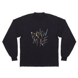 Draw More (Color) Long Sleeve T Shirt