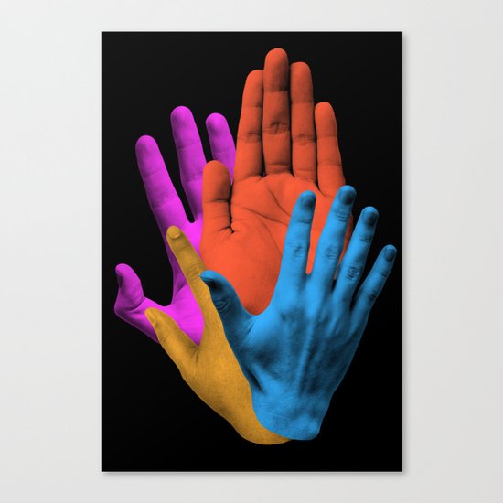 Throwing It All Away Canvas Print