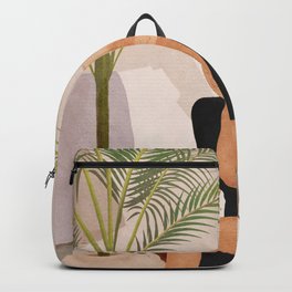 That Summer Feeling I Backpack | Beach, Plant, Minimal, Summertime, Drees, Girl, Curated, Lady, Vacation, Abstract 