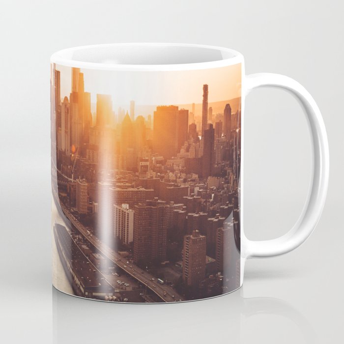 Nyc Aerial View Coffee Mug By Franckreporter Society6 Nyc Aerial View Coffee Mug