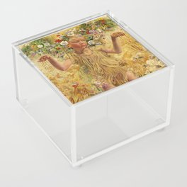 The Four Seasons, Summer by Leon Frederic Acrylic Box