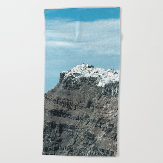 Santorini, Greece 16 Beach Towel