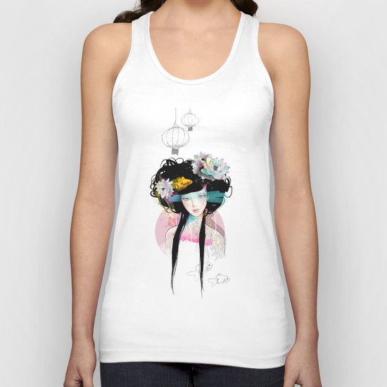 Nenufar Girl Unisex Tank Top