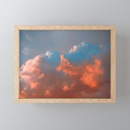 Clouds 2 Framed Mini Art Print