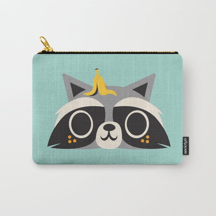 Trash Panda / Raccoon / Cute Animal Carry-All Pouch