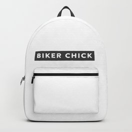 Biker chick Backpack