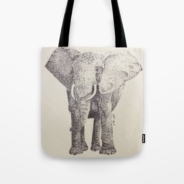 elephant tote bag