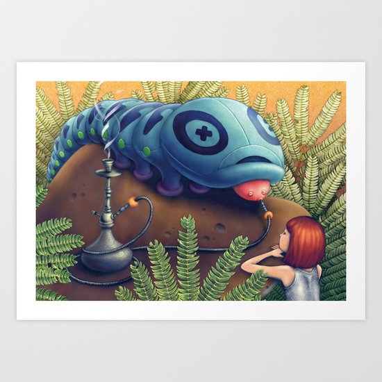 Caterpillar Art Print