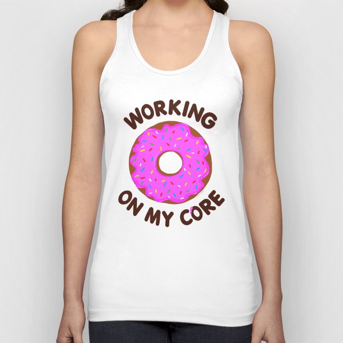 Donut top workout tank