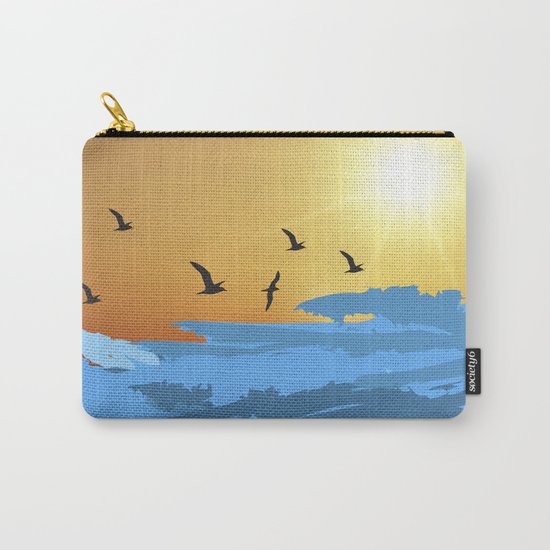 sea wave Carry-All Pouch
