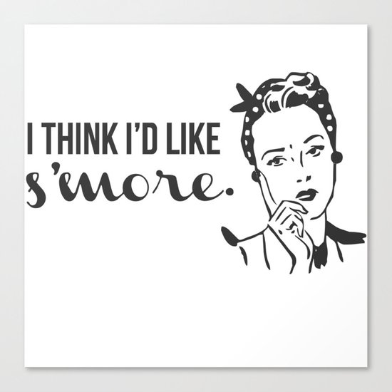 s'more Canvas Print