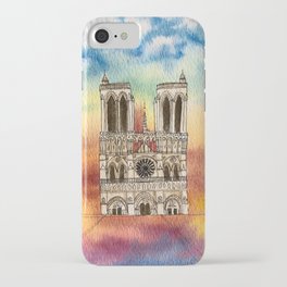 Notre Dame Unites iPhone Case