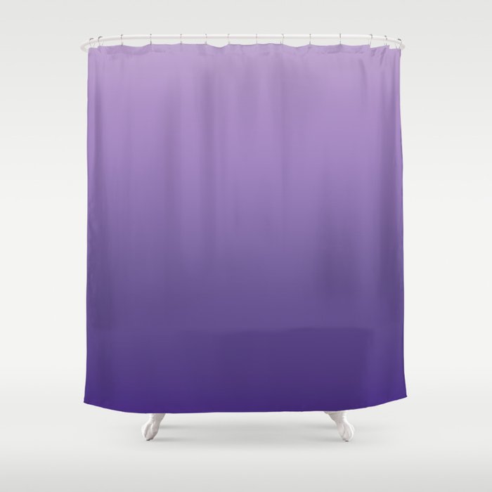 Ultra Violet Gradient Pattern | Pantone Trendy Color of the year 2018 Shower Curtain