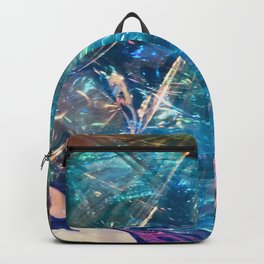 Unsettled Backpack | Unsettled, Photo, Sophisticatedart, Graphicartgifts, Colorfulgraphicart, Chicabstract, Glamabstractart, Bluesgreens, Trendyabstractart, Dec02 
