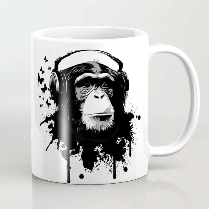 Monkey Business - White Coffee Mug