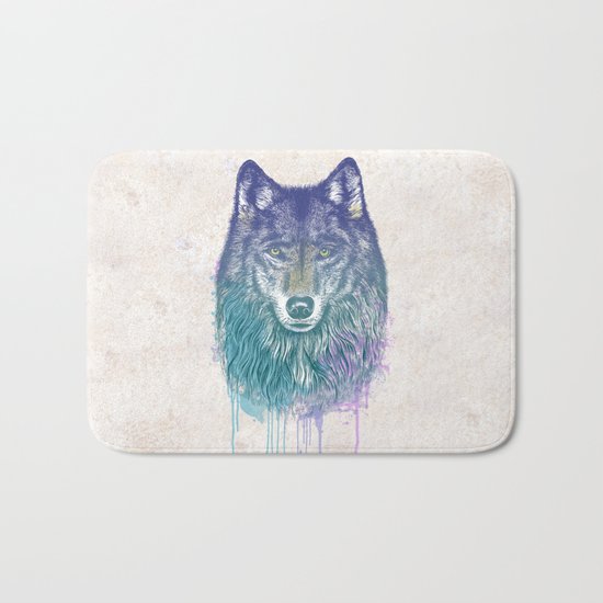 I Dream of Wolf Bath Mat