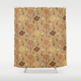 Tiny Colorful Flowers Pattern 2 Shower Curtain