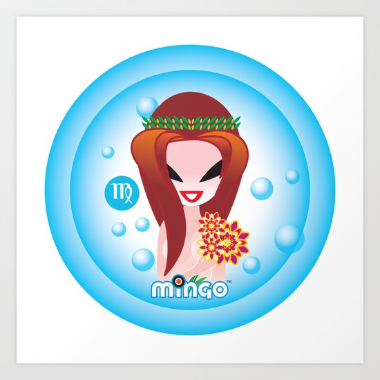 Virgo Art Print