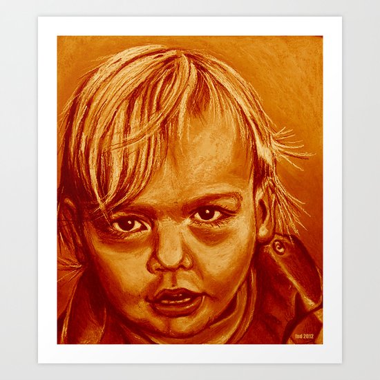 miguelito option two! Art Print