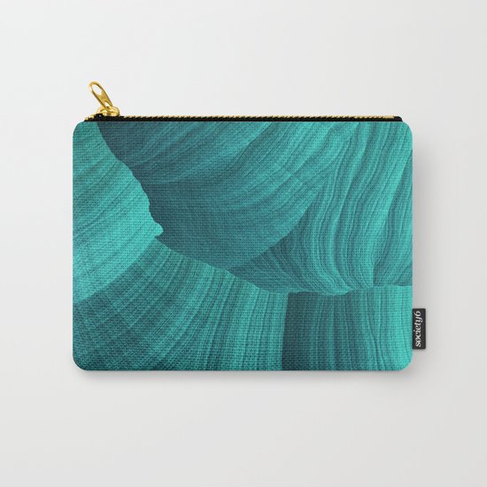 Turquoise Sediment Carry-All Pouch