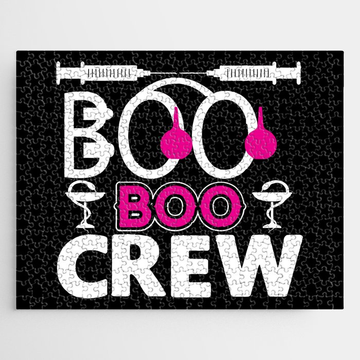 Boo Boo Crew Halloween Nurse Jigsaw Puzzle