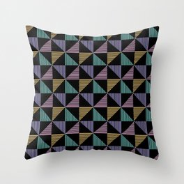 Colorful Geometric pattern Throw Pillow